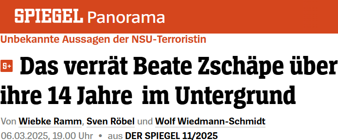 Das verrät Beate Zschäpe über ihre 14 Jahre im Untergrund